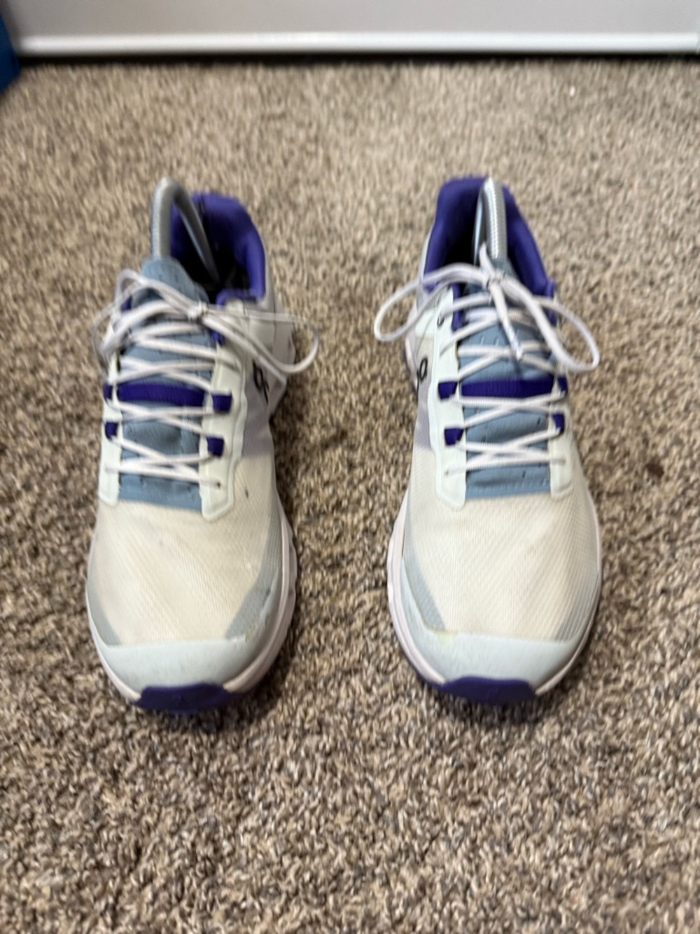 On Cloudrunner Women's Mint and Purple Running Sneaker - Picture 3 of 7